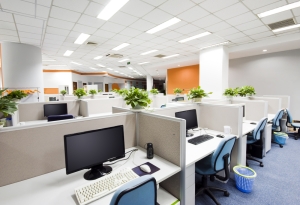 green office space
