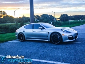 porsche panamera window tint absolute perfection