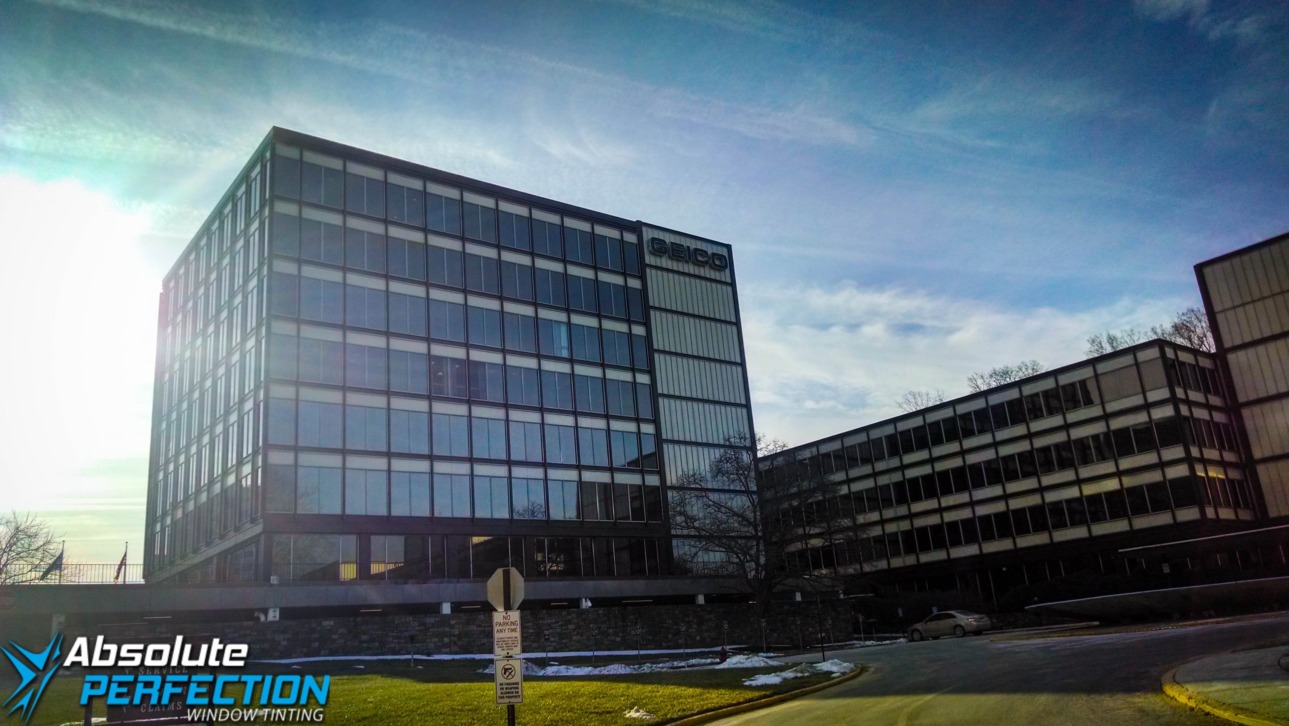 Absolute Perfection Window Tinting Energy Audits – GEICO, Chevy Chase, Maryland commercial energy audits absolute perfection window tinting