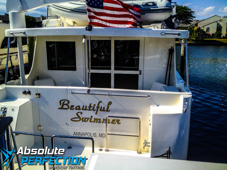 Annapolis Maryland Boat Window Tinting AP Tinting
