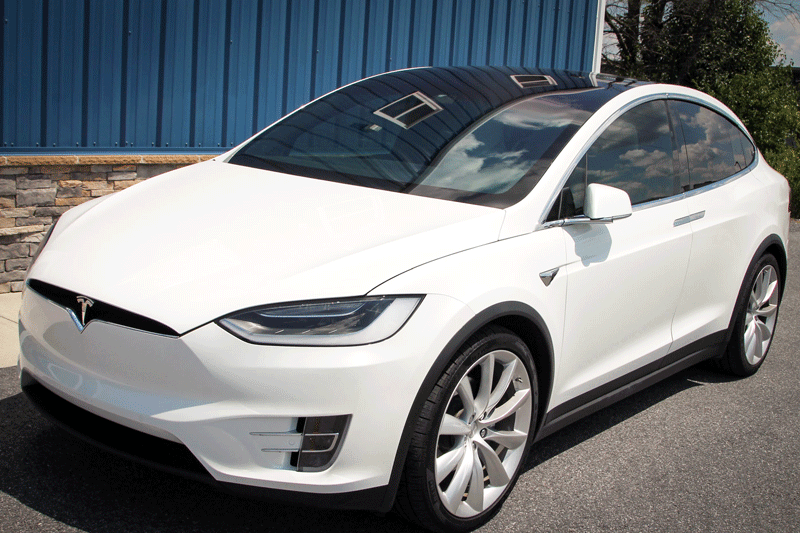 Tesla Window Tint Clear Bra No Seam Panoramic Roof Tint