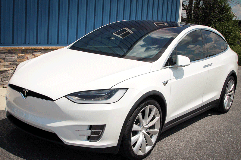 model x windshield