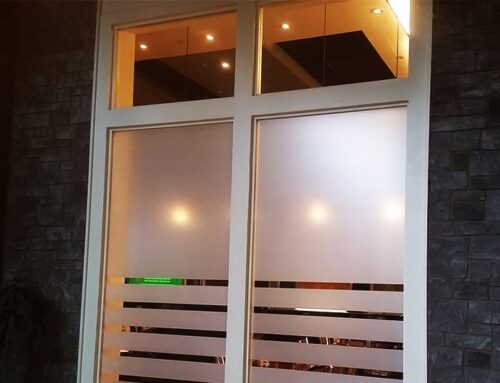 Frosted Window Film for Business
