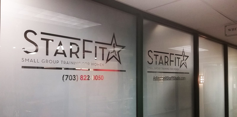 StarFit Frosted Window Film