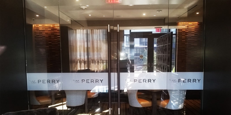 The Perry Frosted Window Film