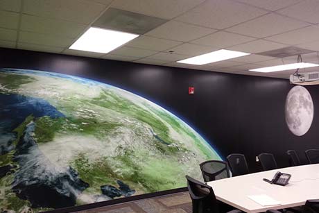 Maryland conference room wall mural
