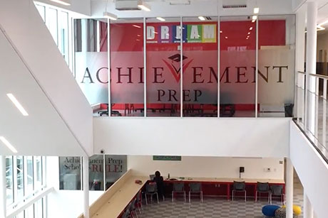 Custom printed window film in Maryland