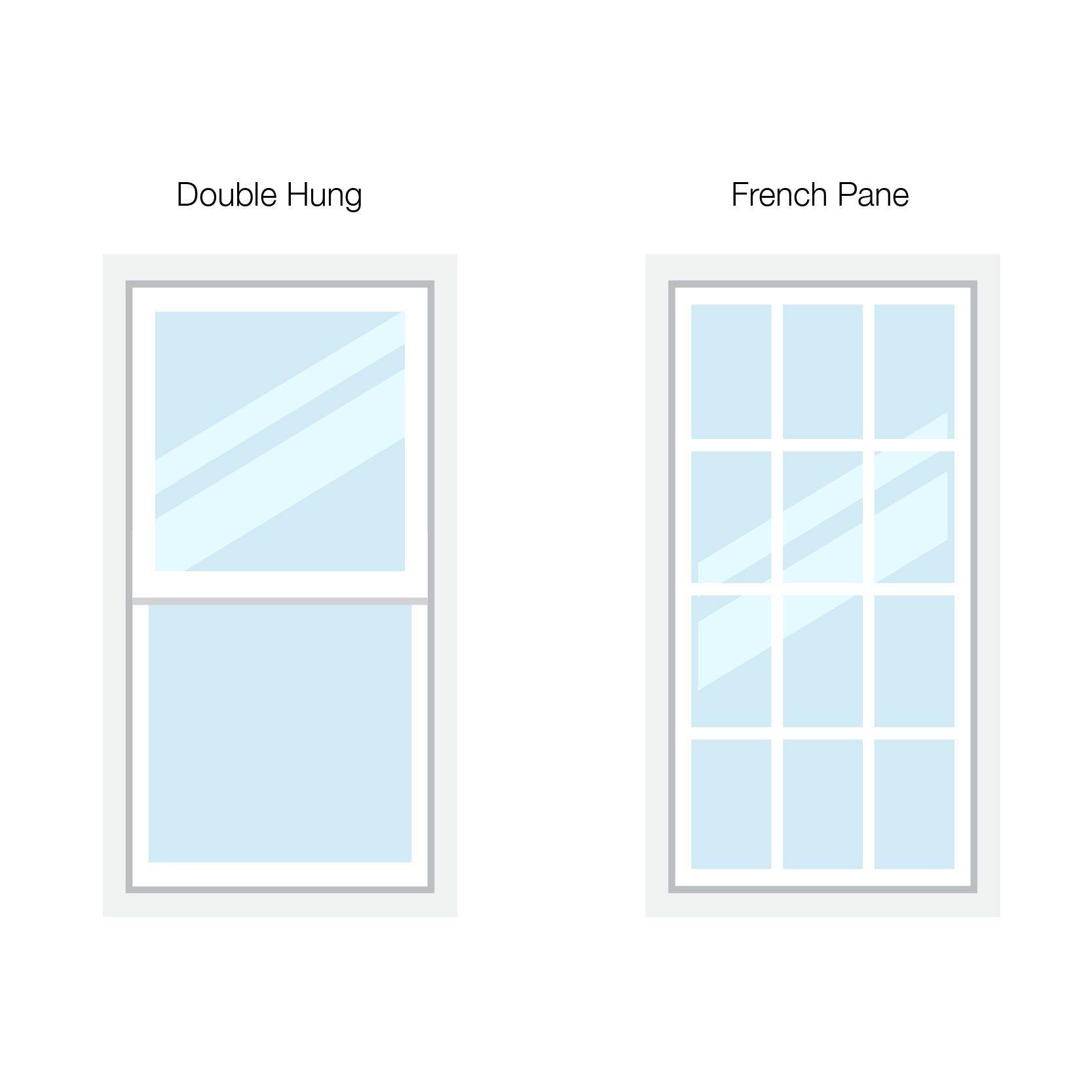 double-hung-vs-french-pane-window double hung vs french pane window
