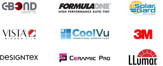 Maryland window tint Certifications C Bond Formula One Solar Gard Vista CoolVu 3M Designtex Ceramic Pro Llumar