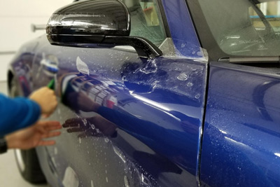 click benefit paint protection film in sykesville md