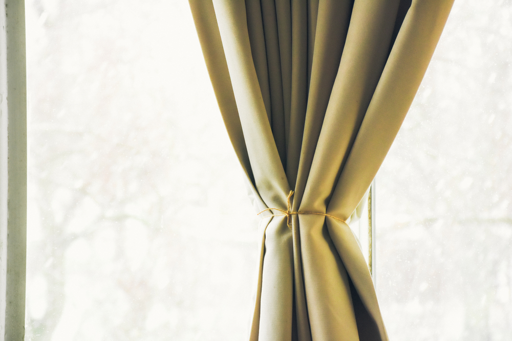 A Photo of Tie-Up Curtains