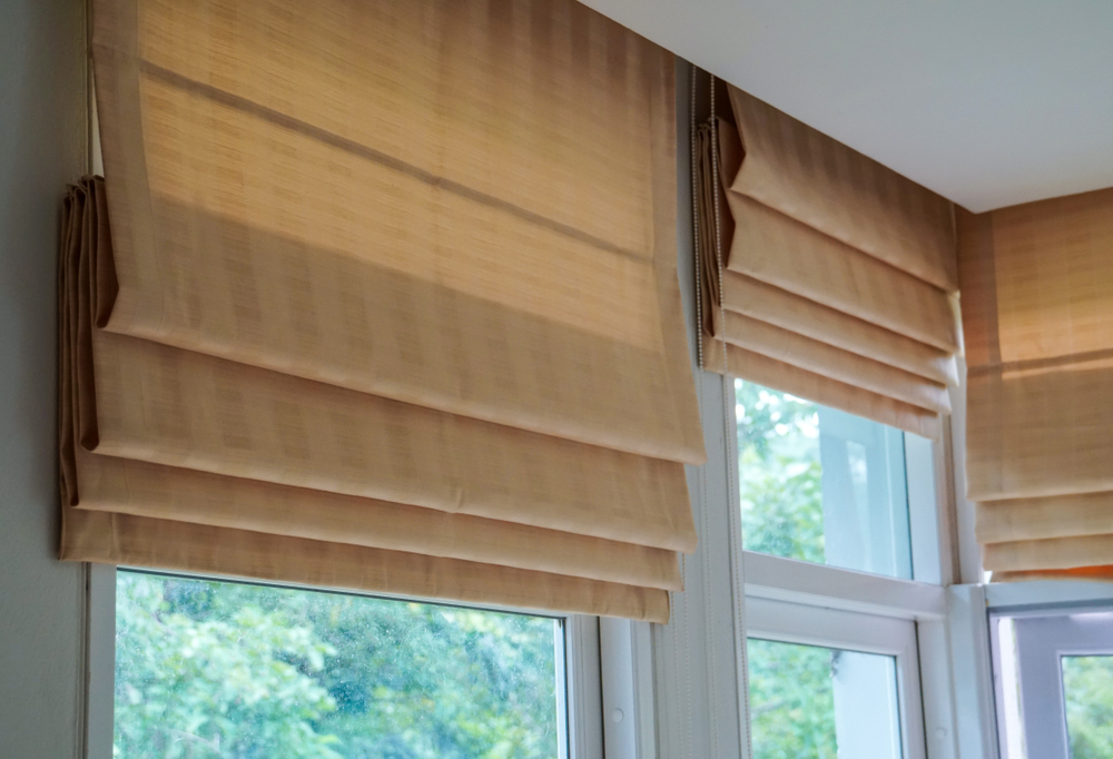 A Photo Of Roman Blinds