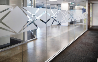 AP Corp's commercial decorative window film project #4.