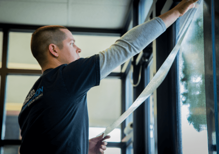 security-window-film-safety-window-film-baltimroe-maryland-prevent-storm-damage ban installing safety and security window film