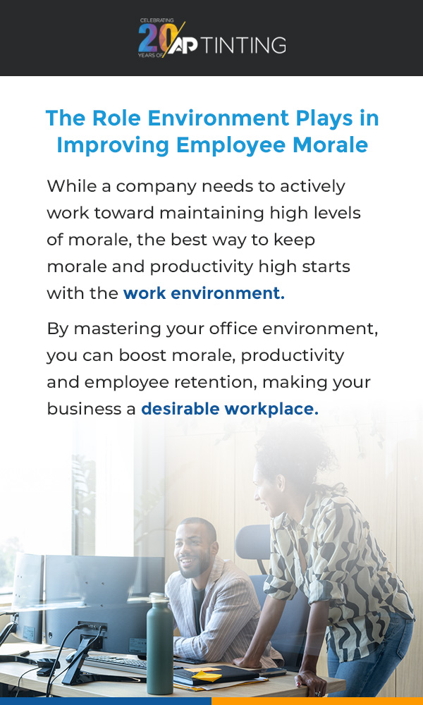 The Role Environment Plays in Improving Employee Morale