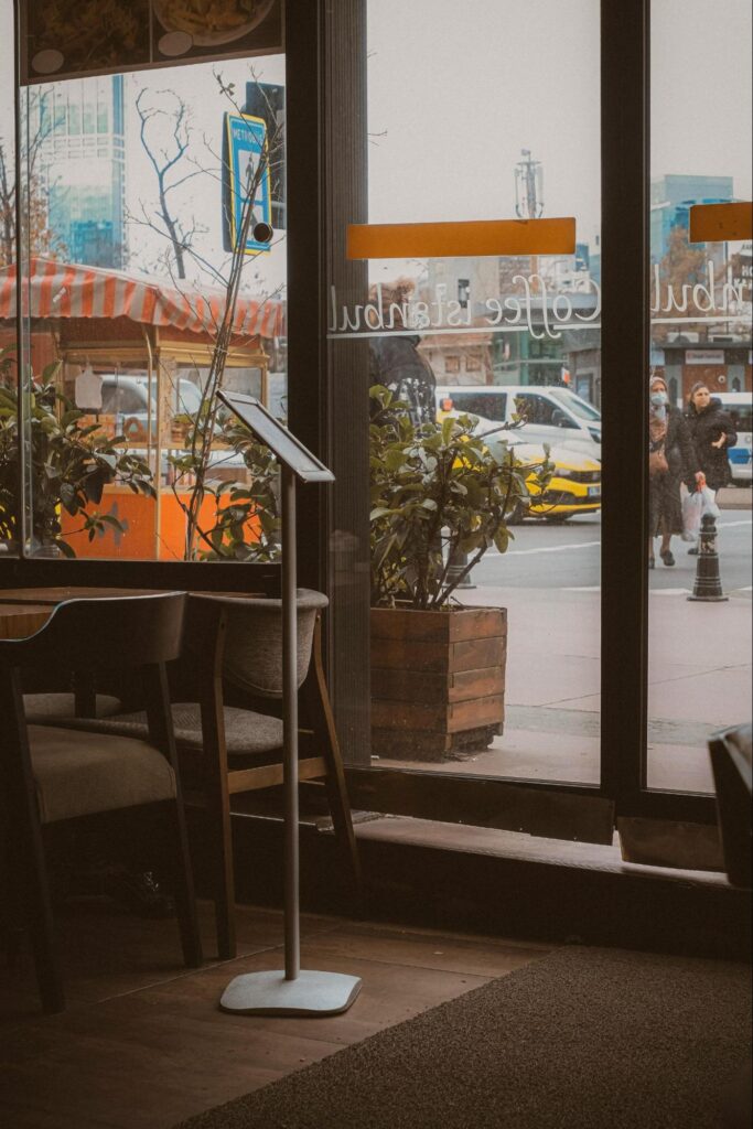 Cafe Front Doors