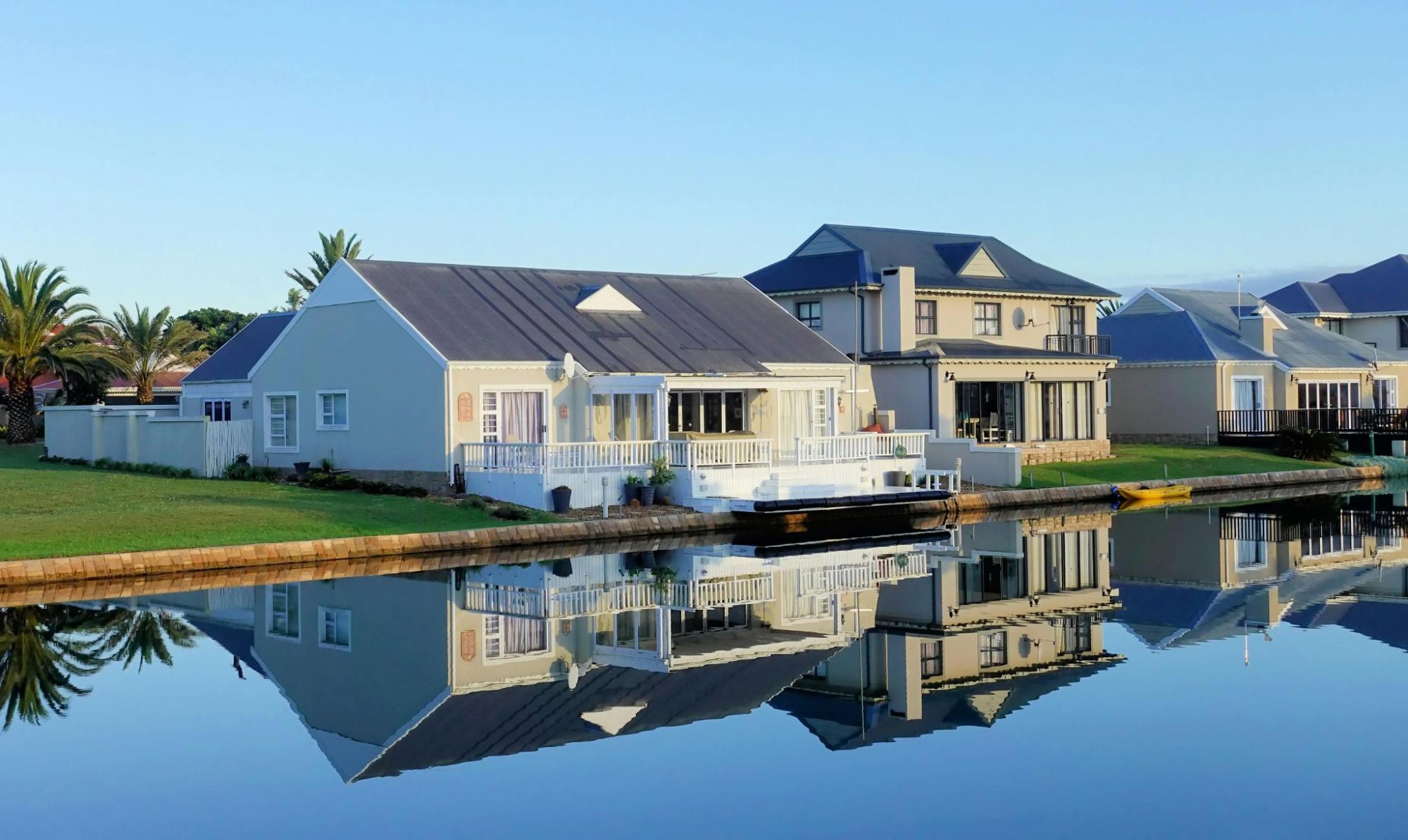Exterior of a Home on the Lake