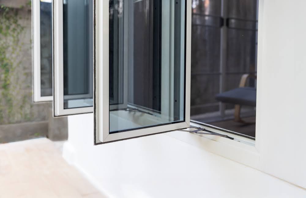 Tinted window films - an easy and affordable way to cool a room without AC.